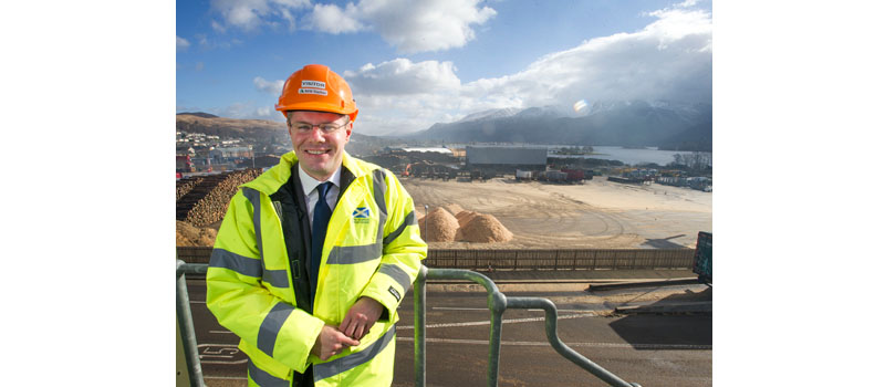 Transport Minister visits BSW Timber’s Fort William sawmill