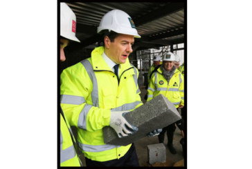 Travis Perkins receives visit from George Osborne