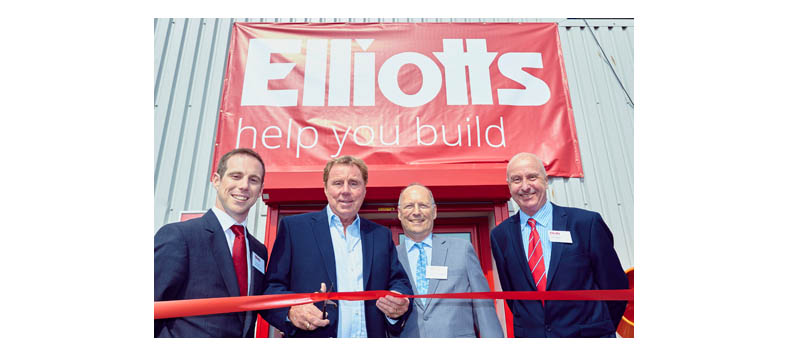 Harry Redknapp opens Elliotts’ 13th branch in the South