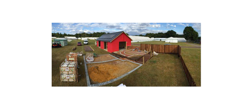 Elliotts builds a house in a week at The New Forest Show