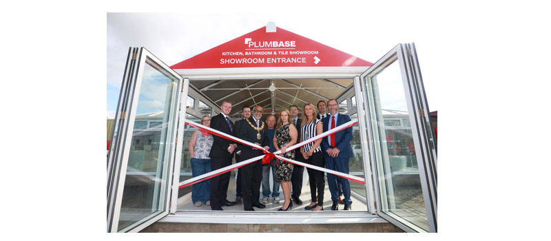 New kitchen and bathroom showroom opened at Plumbase Colne