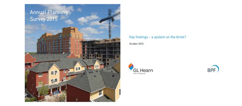 GL Hearn and BPF Annual Planning Survey suggests system is ‘on the brink’