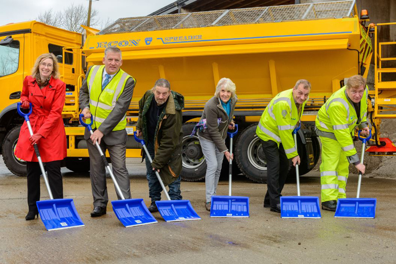 Balfour Beatty Living Places and Jewson donate 250 snow shovels