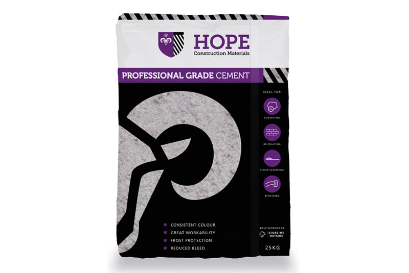 Hope Construction Materials to launch bagged cement product
