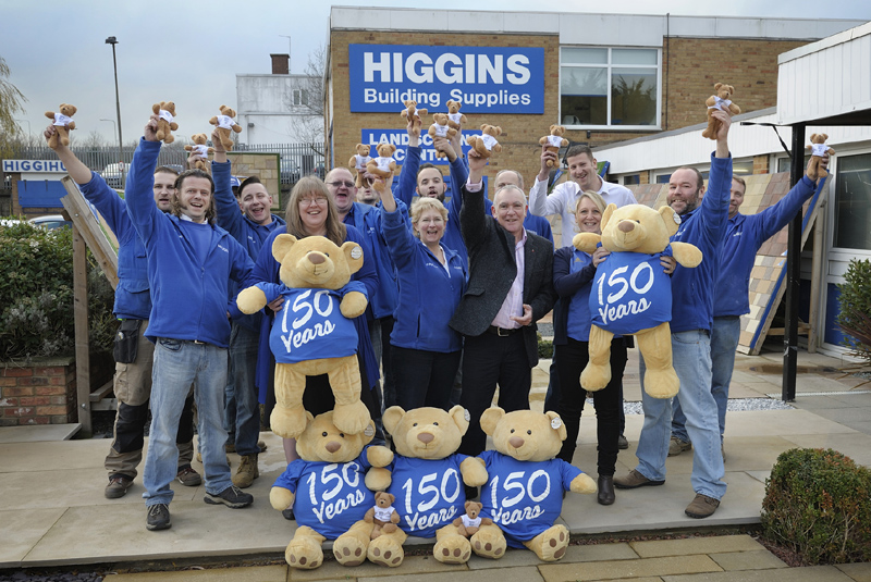 Higgins Building Supplies celebrates landmark 150th anniversary