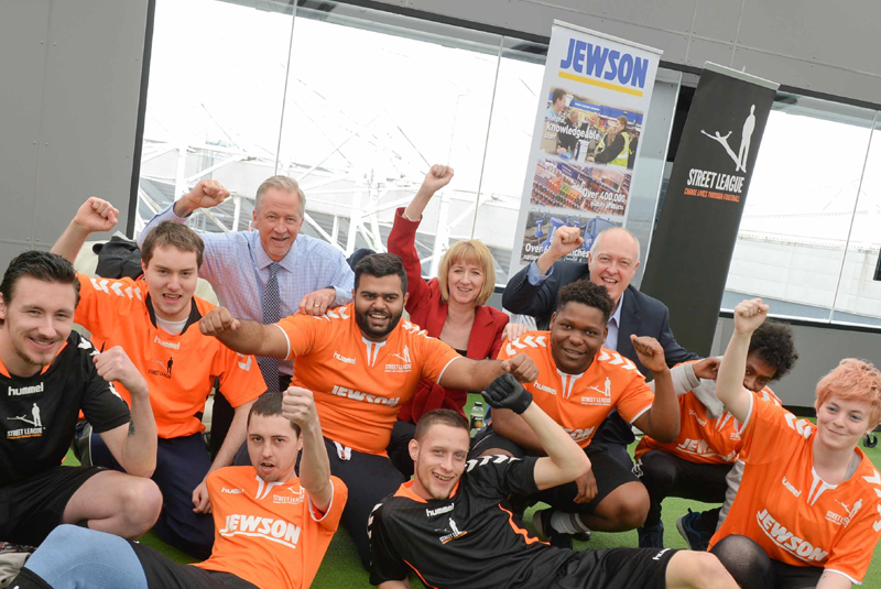 Jewson and Street League announce UK-wide partnership