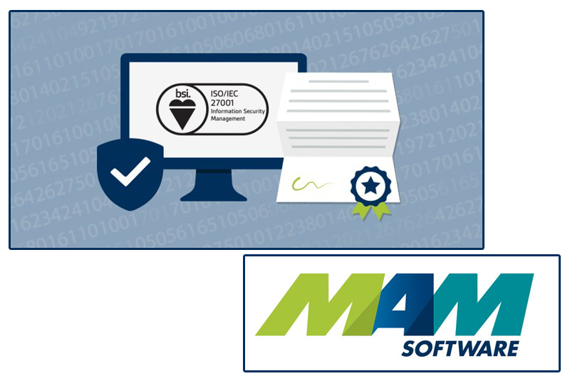 MAM awarded information security certification