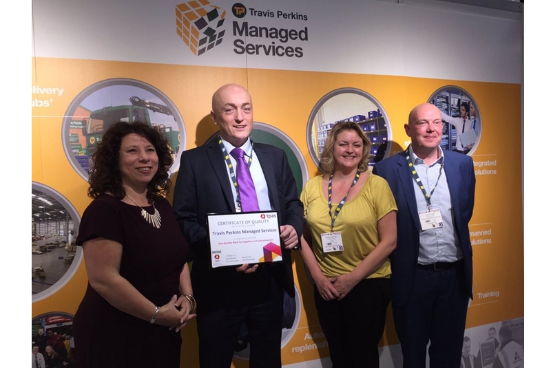 Travis Perkins Managed Services awarded Tpas Quality Mark