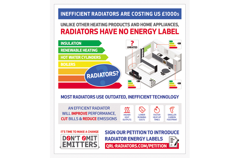 QRL launches radiator energy labelling campaign