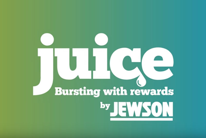 Customers enjoying ‘Juice by Jewson’ rewards
