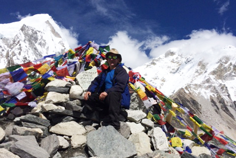 Huws Gray employee reaches Everest base camp