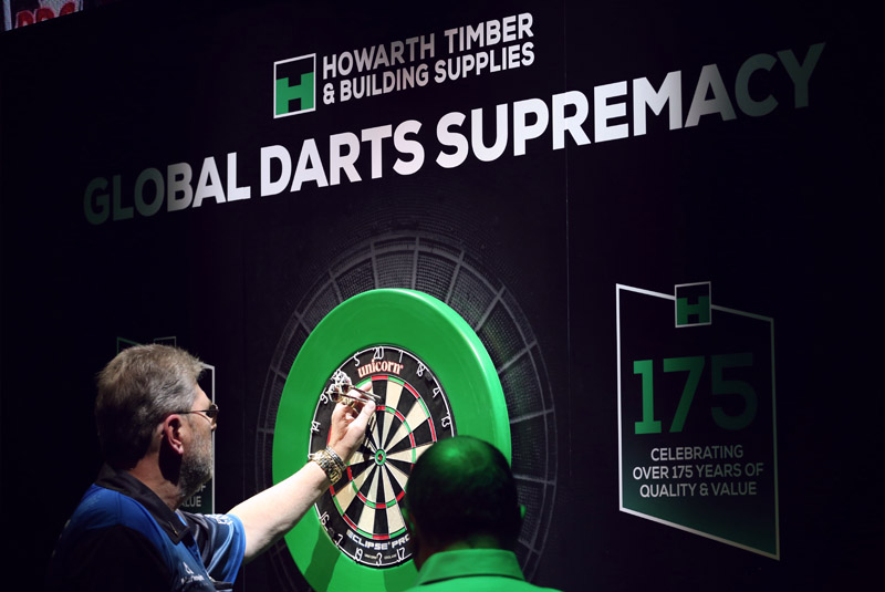 Howarth Timber darts night hits the bullseye