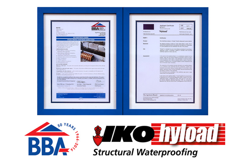 BBA re-issues first ever certificate to IKO Hyload
