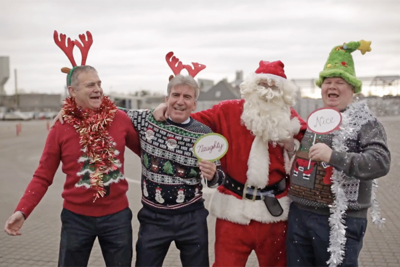 Tobermore team spreads some festive cheer