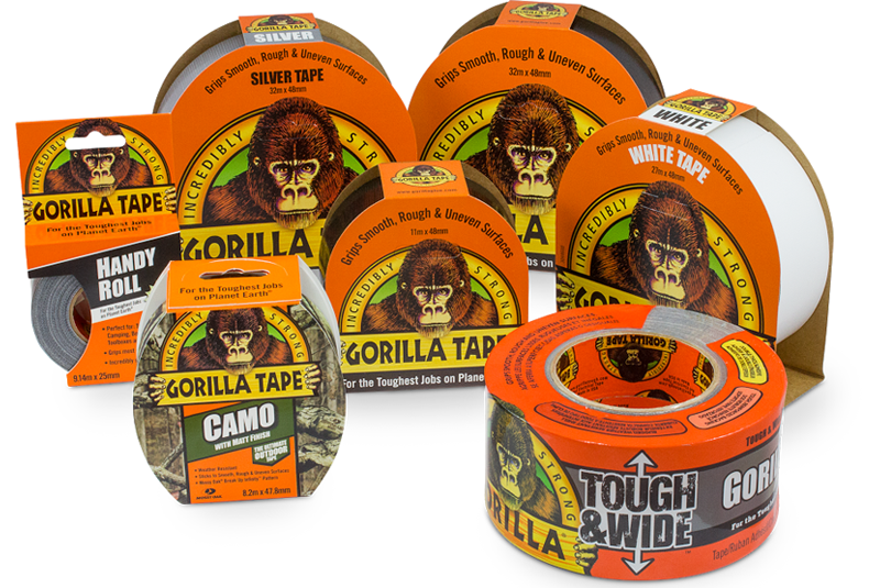 Gorilla Tape launches new advertising campaign