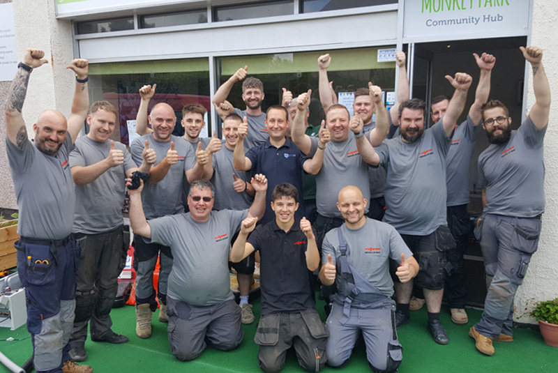 Viessmann’s “Heroes of Heat” team comes to the rescue