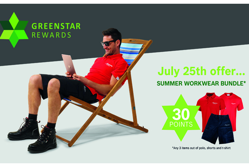 Summer workwear promotion from Worcester