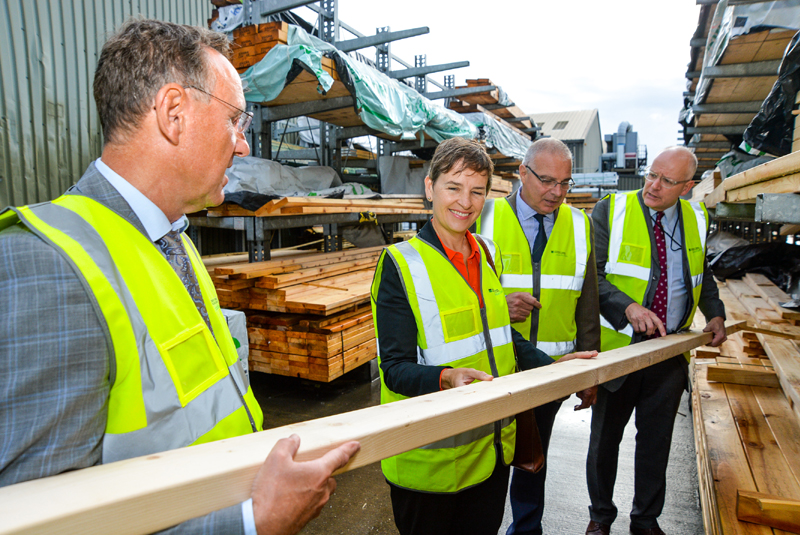 Howarth Timber welcomes local MP