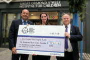 HPS presents big cheque to Great Ormond Street