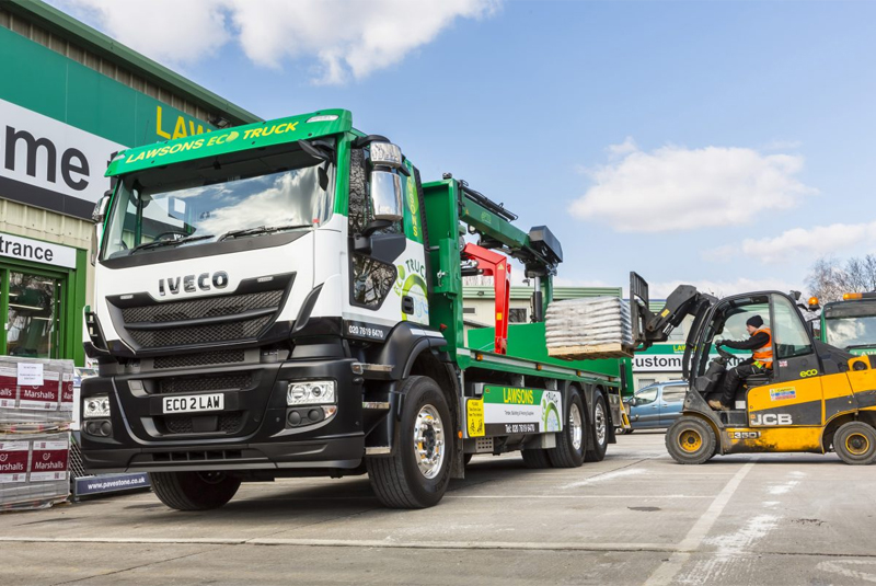Lawsons adds Iveco gas-powered truck to London fleet