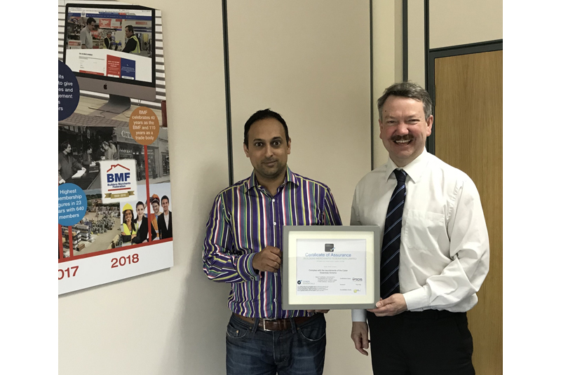 BMF completes Cyber Essentials Certificate