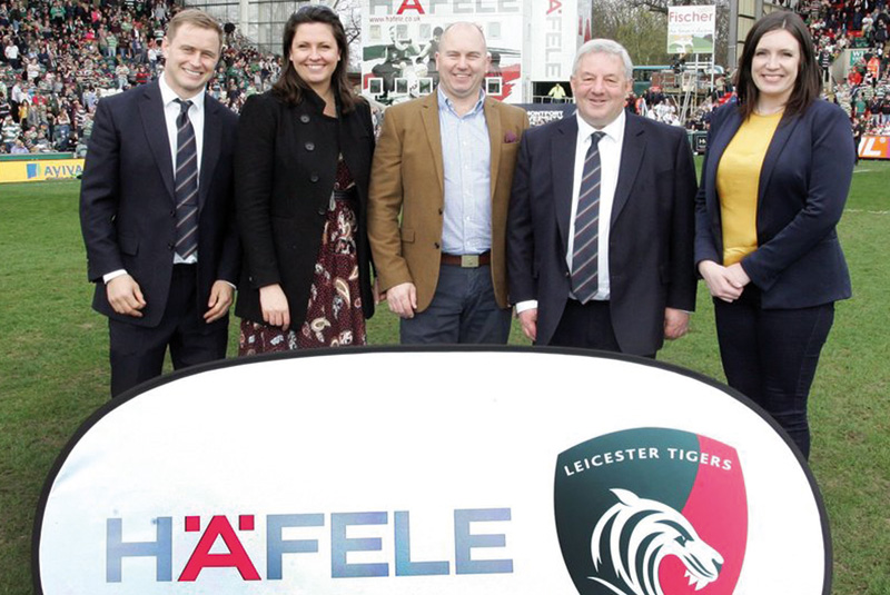 Häfele partners with Leicester Tigers