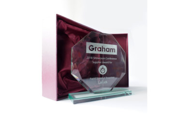 Lakes wins award at Graham showroom conference