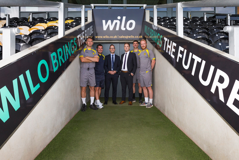 Wilo renews Burton Albion FC sponsorship