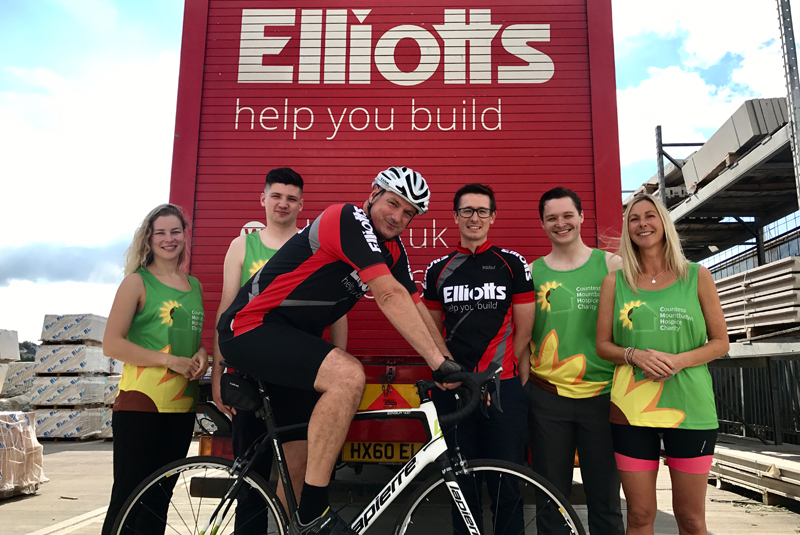 Elliotts takes on charity cycle