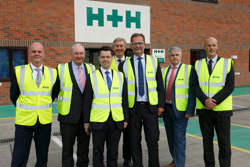 H+H opens refurbished Borough Green factory