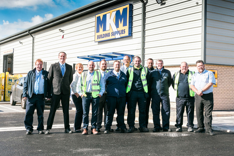 The team at the new MKM branch in Blackpool