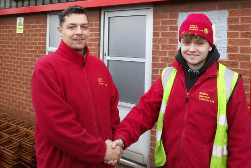 Builders Merchant Company appoints two apprentices