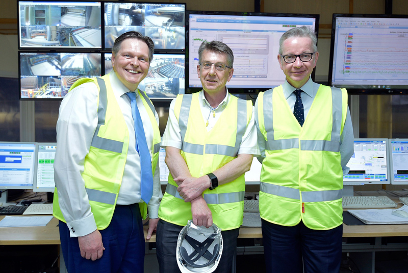 Norbord welcomes Michael Gove MP