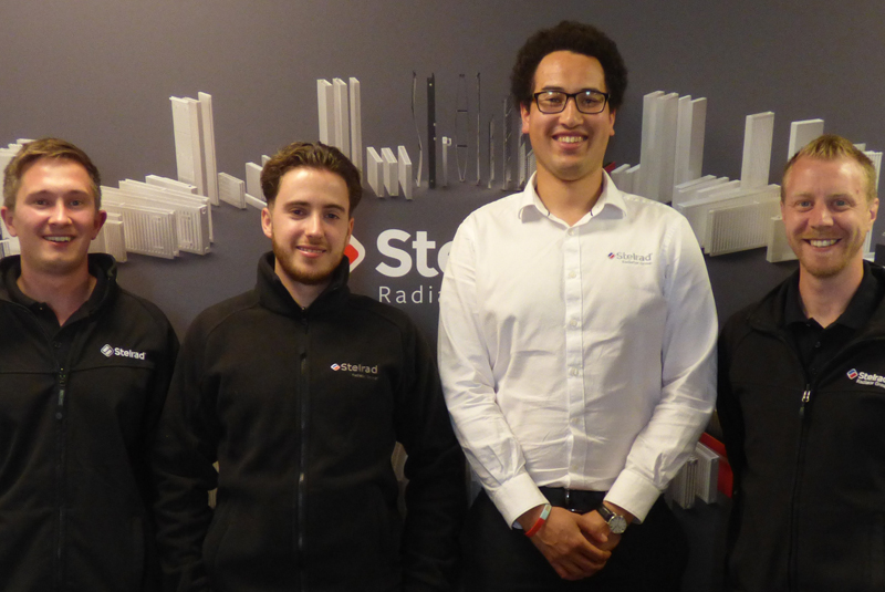 Stelrad promotes four Brand Specialists