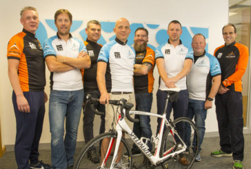 Forterra staff cycle for charity