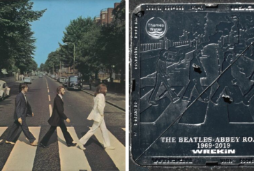 Wrekin unveils Abbey Road custom manhole cover