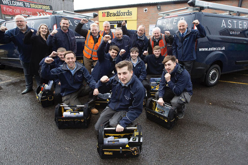 Bradfords provides £7000 of tools to apprentices