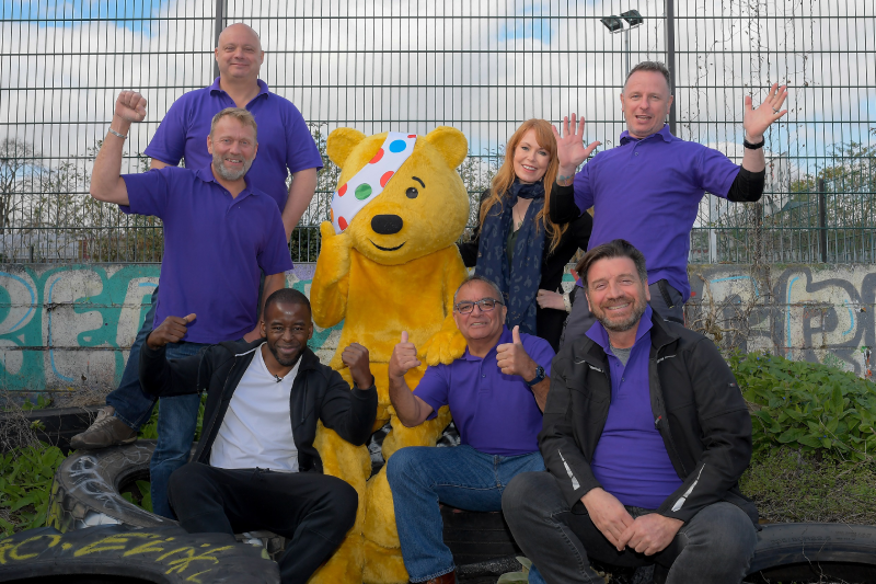 DIY SOS BBC Children in Need special comes to Nottingham