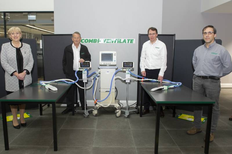 Combilift develops ventilator splitter device