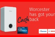 Worcester Bosch offers installers up to £100 cashback