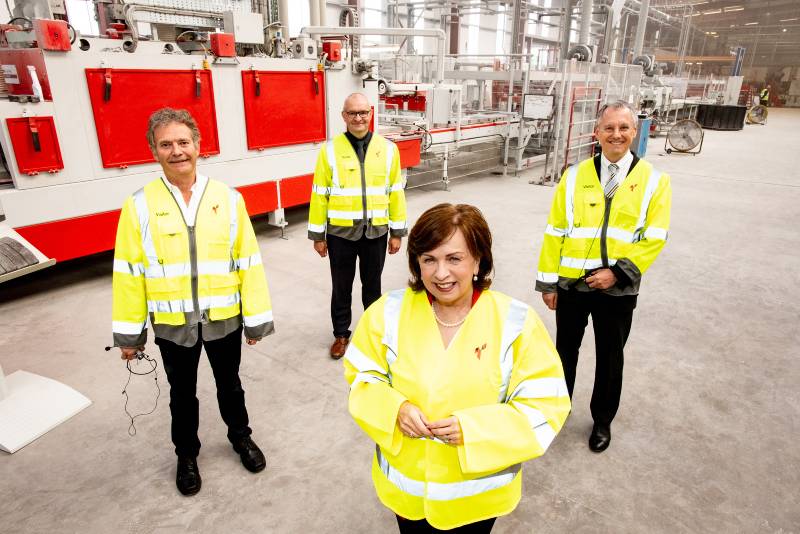 Minister announces 95 jobs and £30m investment by Tobermore