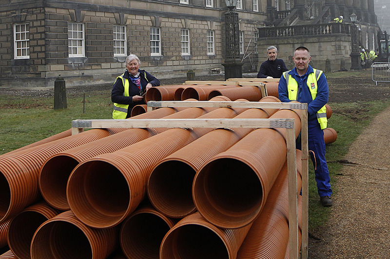 Polypipe helps stately home to lay plans for a greener future