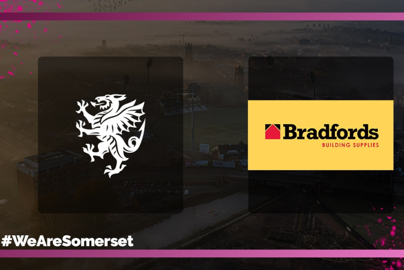 Bradfords partners with Somerset Country Cricket Club