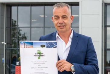 IG Masonry Support achieves carbon neutral status