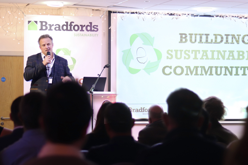 Bradfords is celebrating the success of its inaugural ‘Building Sustainable Communities’ event, and has also announced the creation of a team of Sustainability Champions across its branch network.