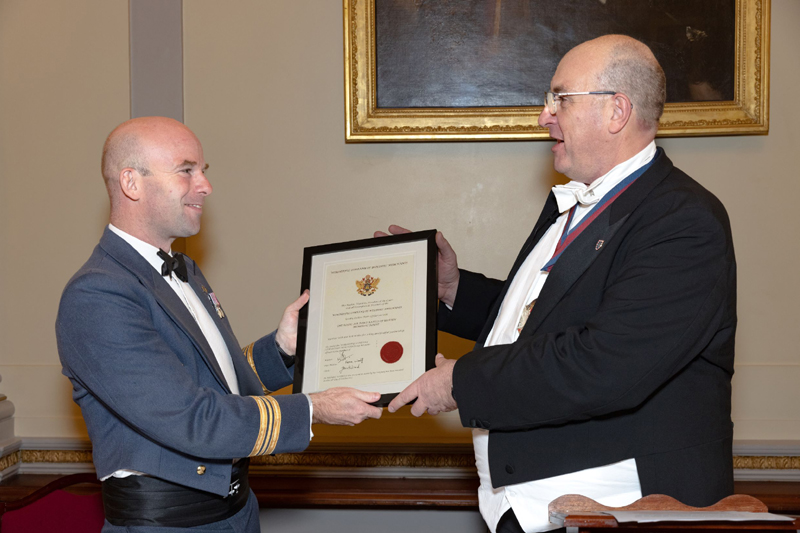 On the 29th October 2021, Andy Williamson was installed as the new Master of the Worshipful Company of Builders’ Merchants (WCoBM).