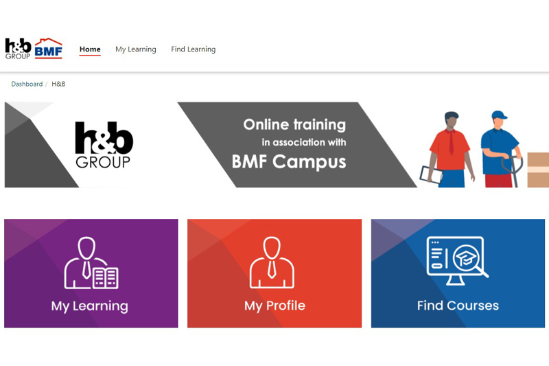 h&b launches new online training programme