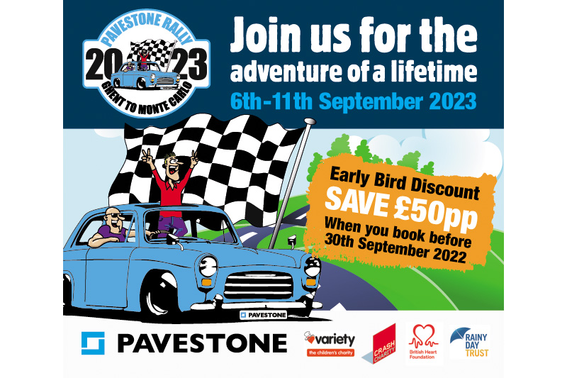 The Pavestone Rally returns!