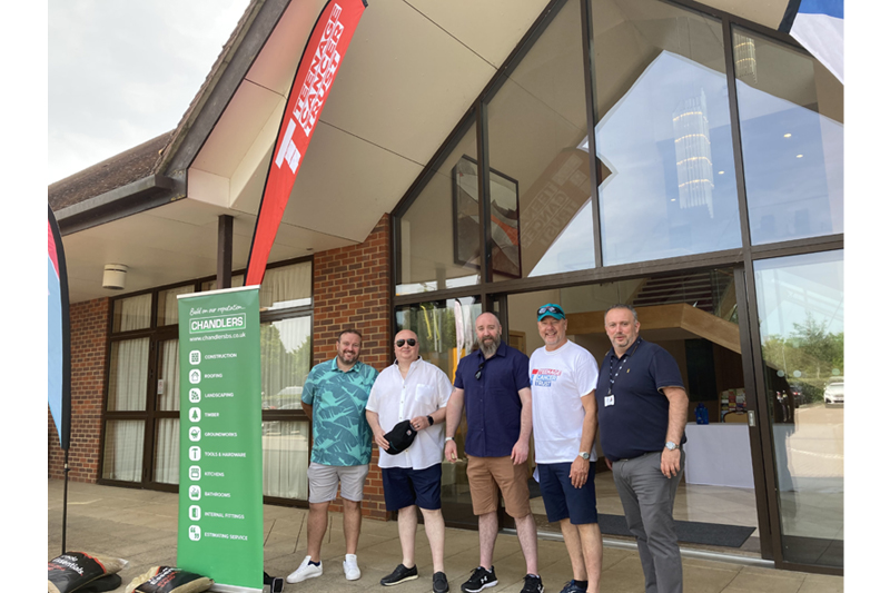Teams from Chandlers Building Supplies, Parker Building Supplies and Fairalls Builders Merchants joined forces recently to raise an incredible £30,000 for the Teenage Cancer Trust in just two days.