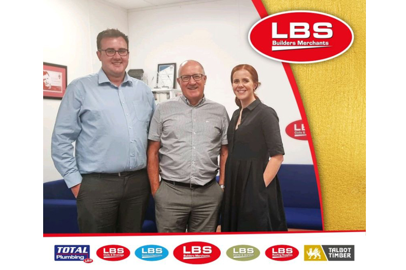 LBS Builders Merchants has confirmed that the business is now under the stewardship of two new Managing Directors, Ben and Rachel Davies.